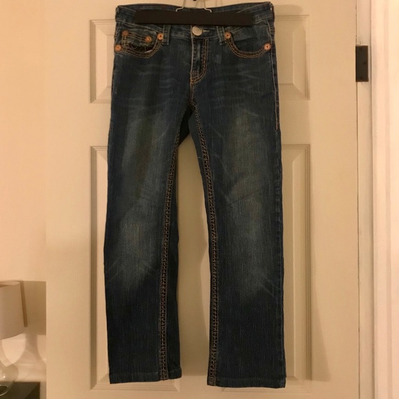 True Religion Johnny Big T Straight Denim Jeans - Picture 2 of 5